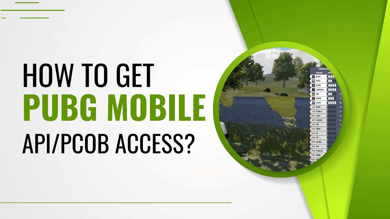 How to Request PUBG Mobile PCOB API